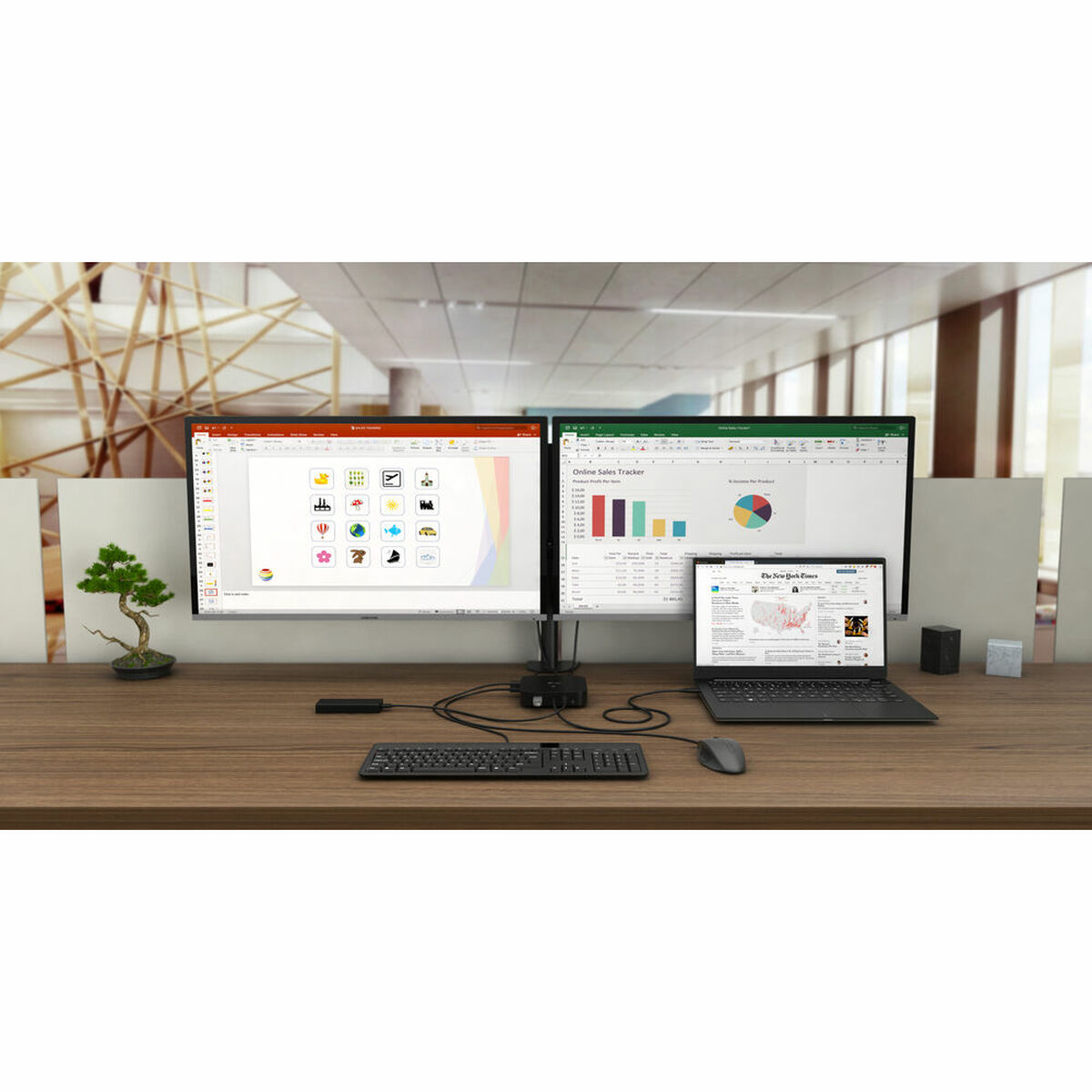Docking-station i-Tec C31HDMIDPDOCKPD Sort 100 W